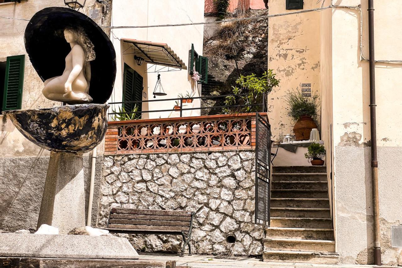 Вилла Casa Storica Con Terrazzo Кастеллина-Мариттима Экстерьер фото